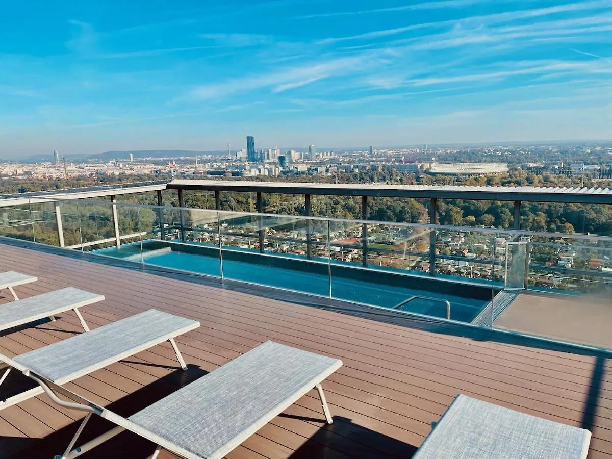 TrIIIple Level 20 - Sonnenwohnen Apartment mit Parkplatz und fantastischem Ausblick Wien